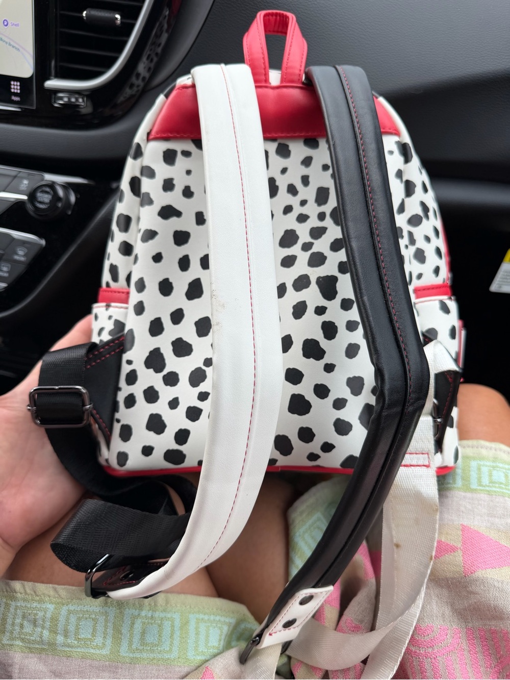Loungefly Disney 101 Dalmatians Cruella De Villains Scene Mini Backpack - Picture 6 of 12